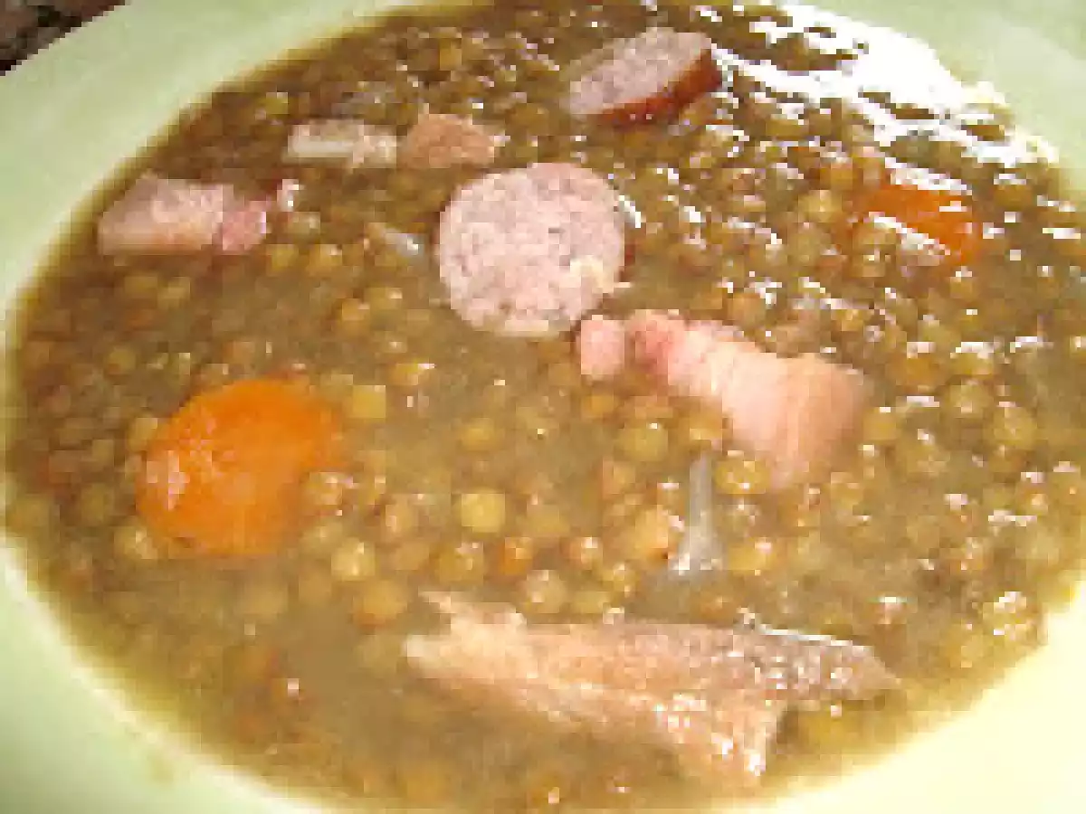 Lentejas a las hierbas