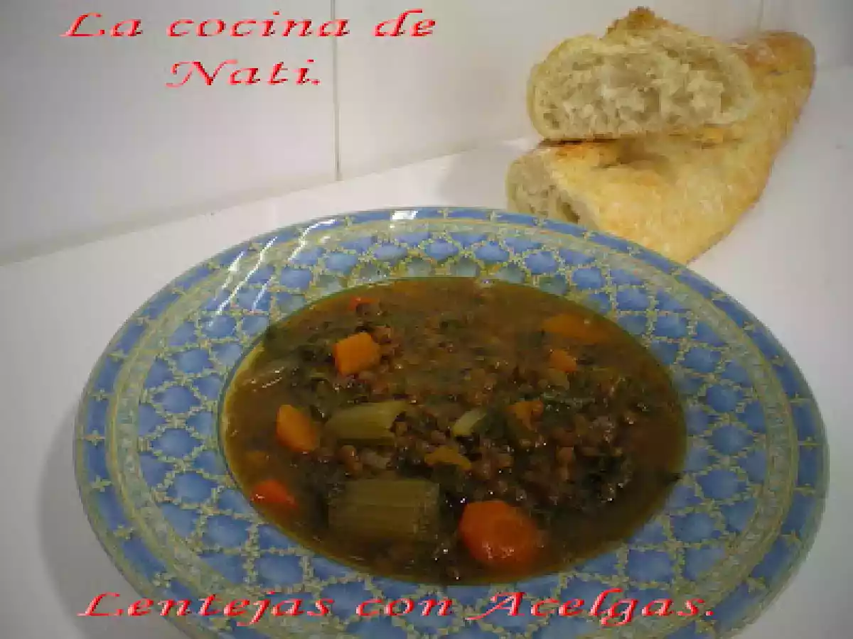 LENTEJAS CON ACELGAS.