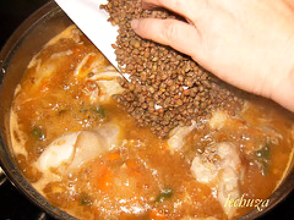 Lentejas con conejo - foto 3