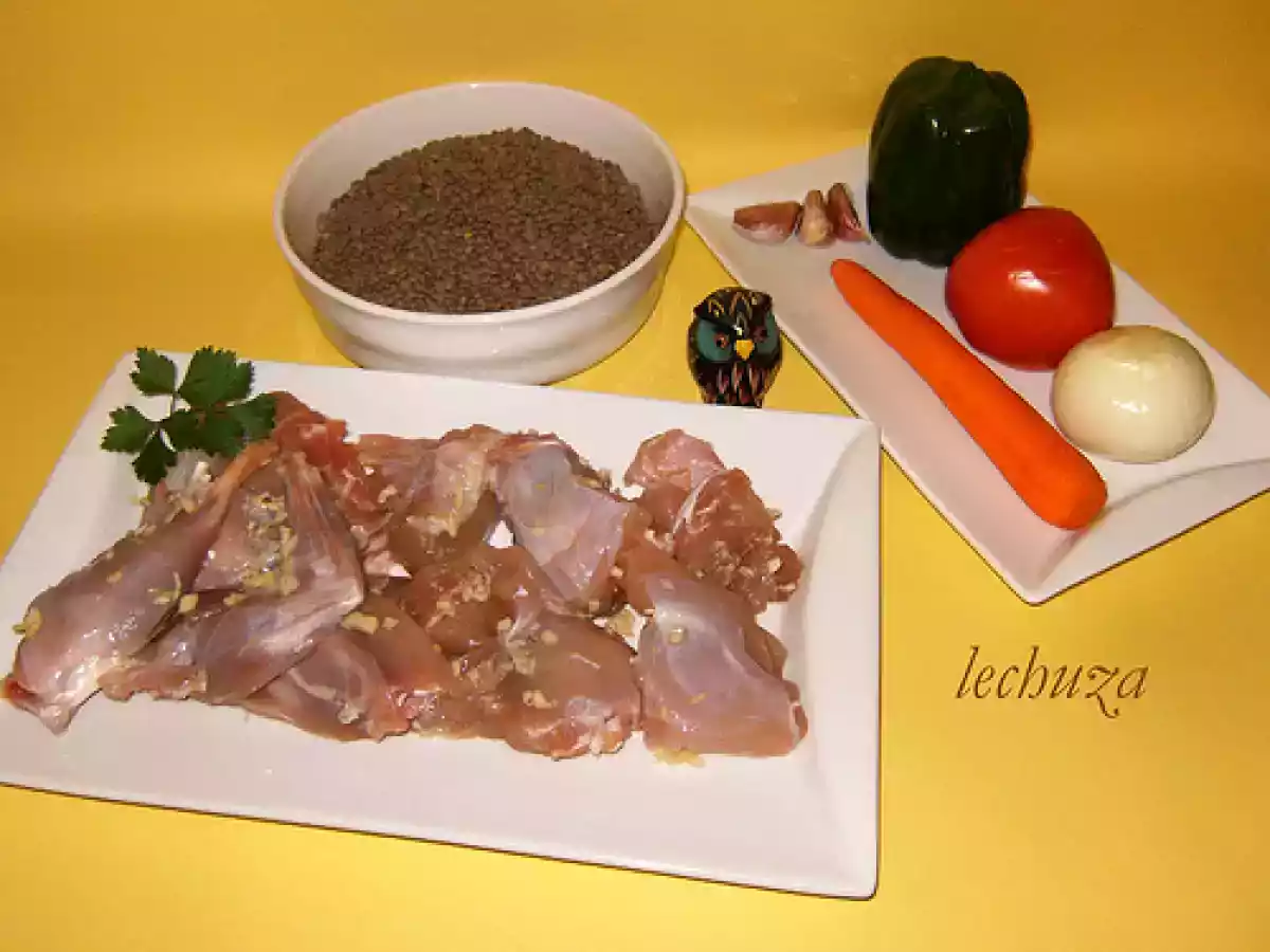 Lentejas con conejo - foto 9