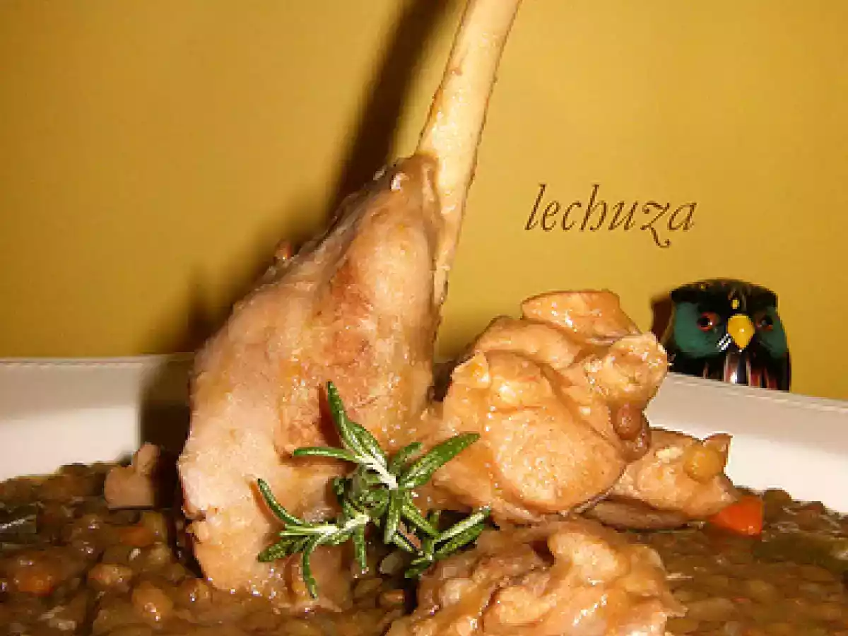 Lentejas con conejo - foto 10