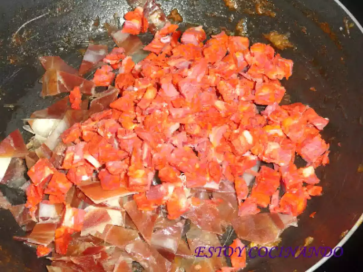 Lentejas con jamón y chorizo - foto 4