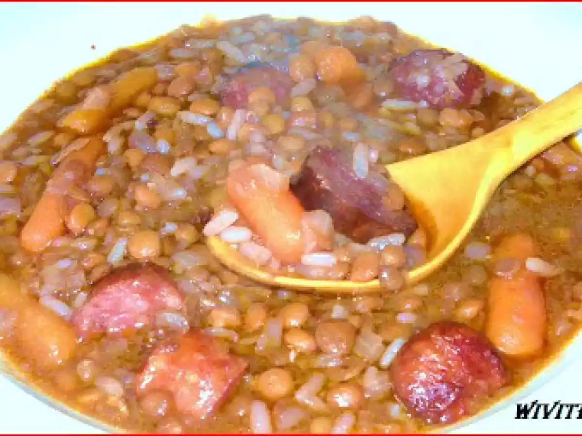 Lentejas con longaniza y...¡Sorpresa! - foto 3