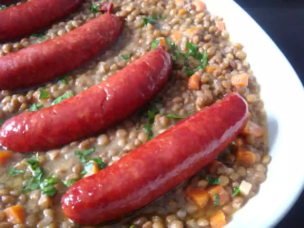 Lentejas con Salchichas - foto 3