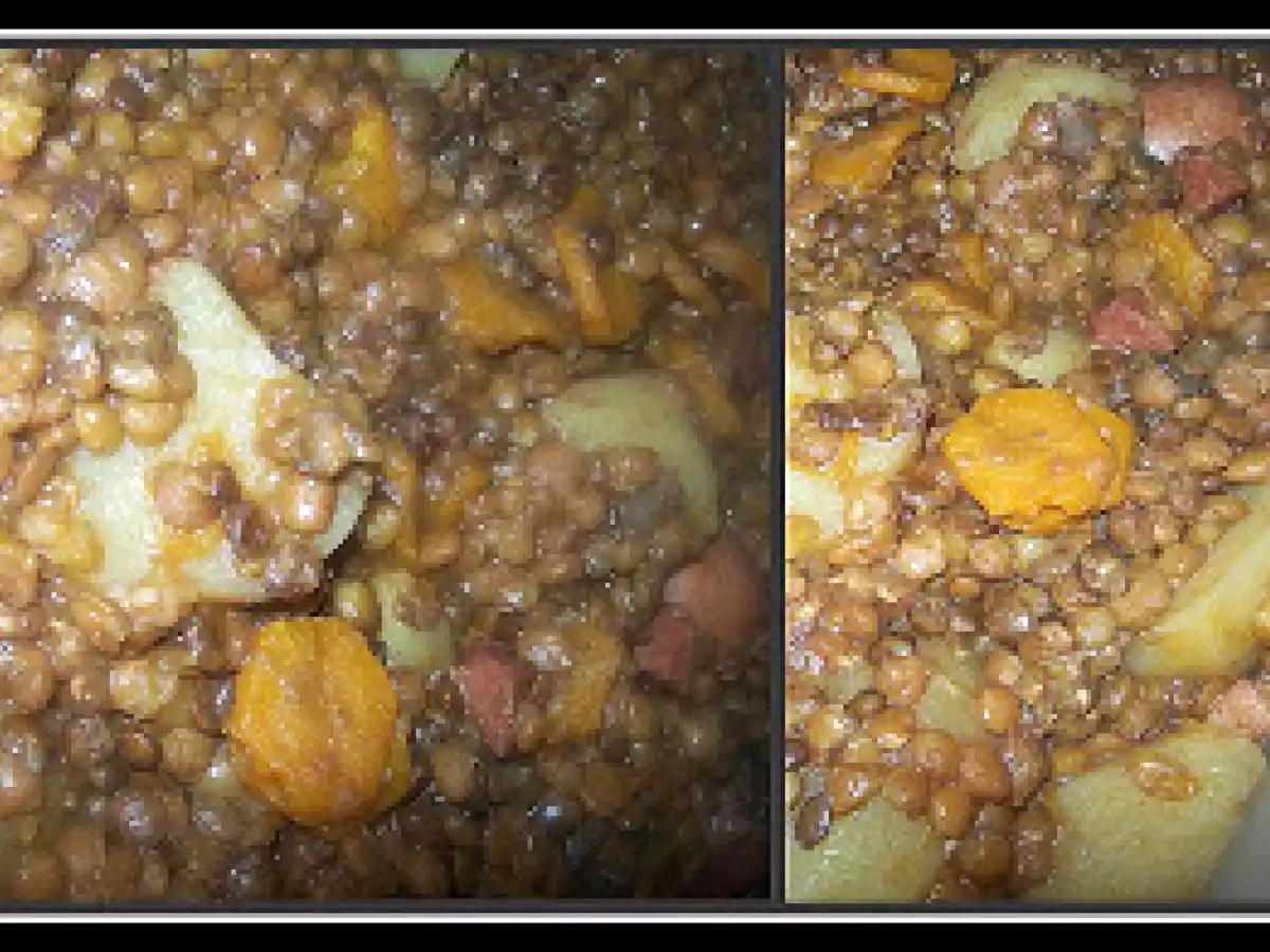 LENTEJAS EN FUSSIONCOOK.