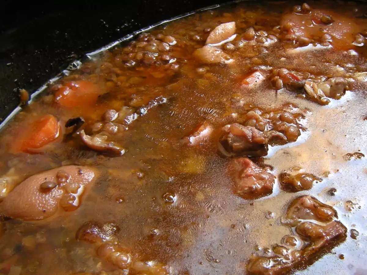 Lentejas en slow cooker