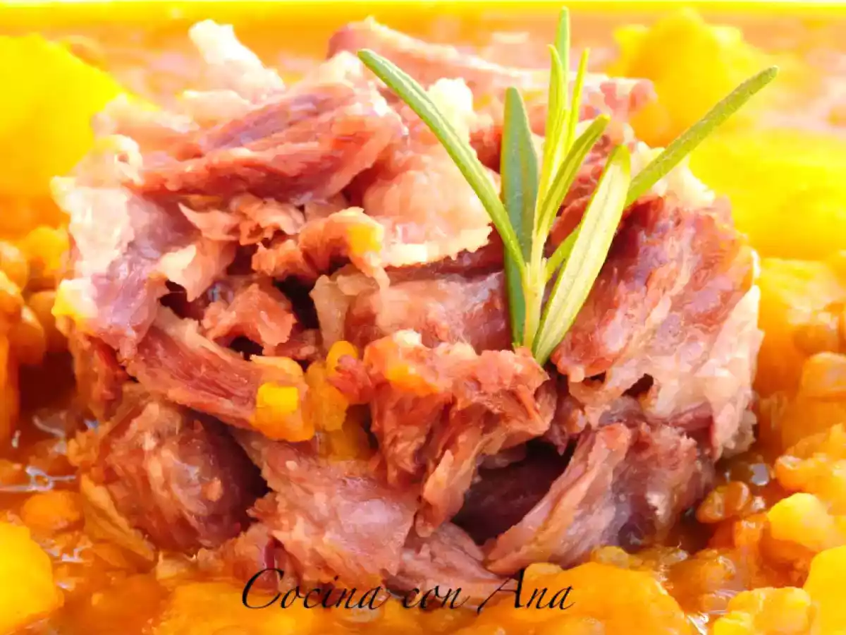 Lentejas guisadas con rabo de toro - foto 2