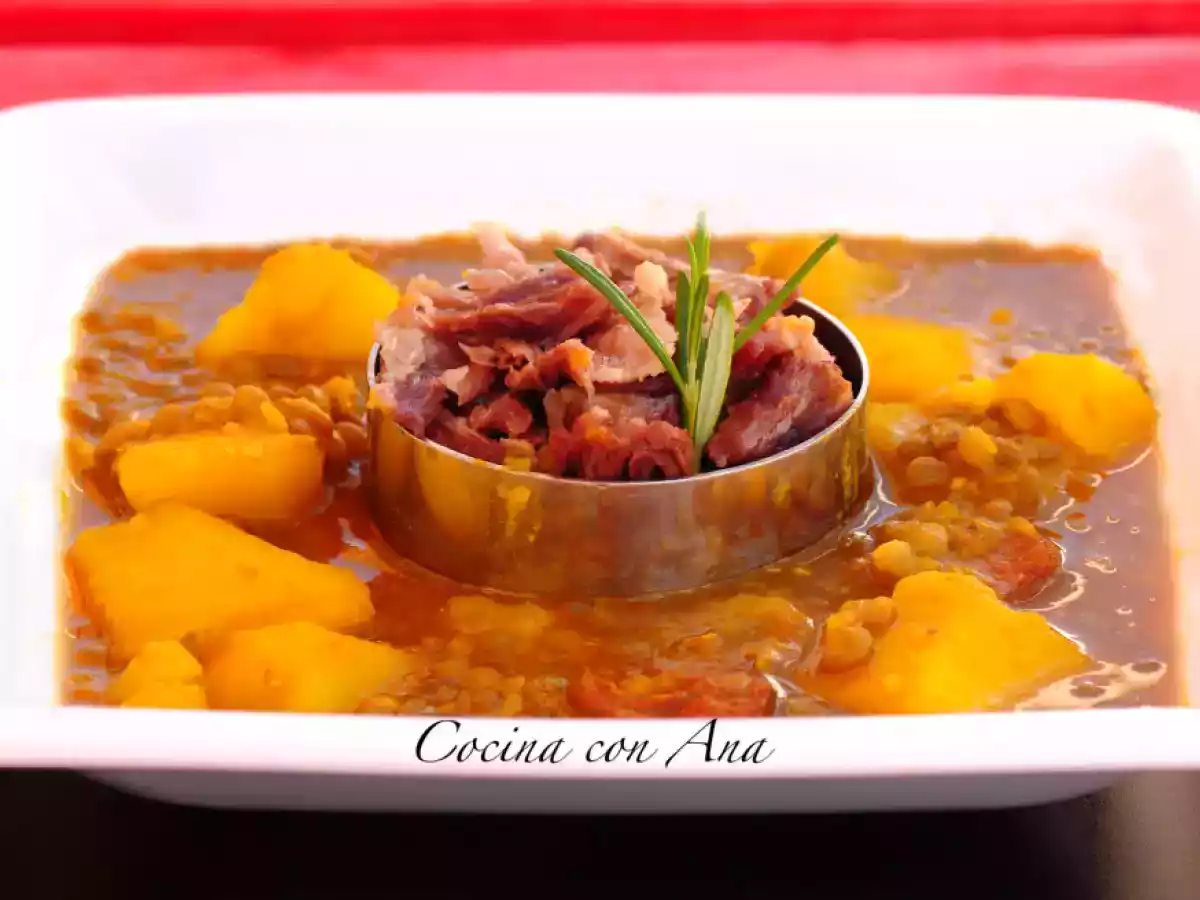 Lentejas guisadas con rabo de toro - foto 3