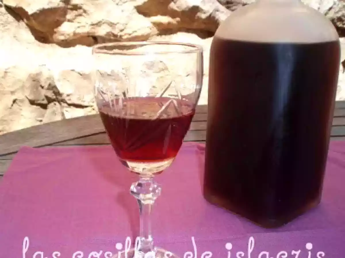 Licor de cerezas