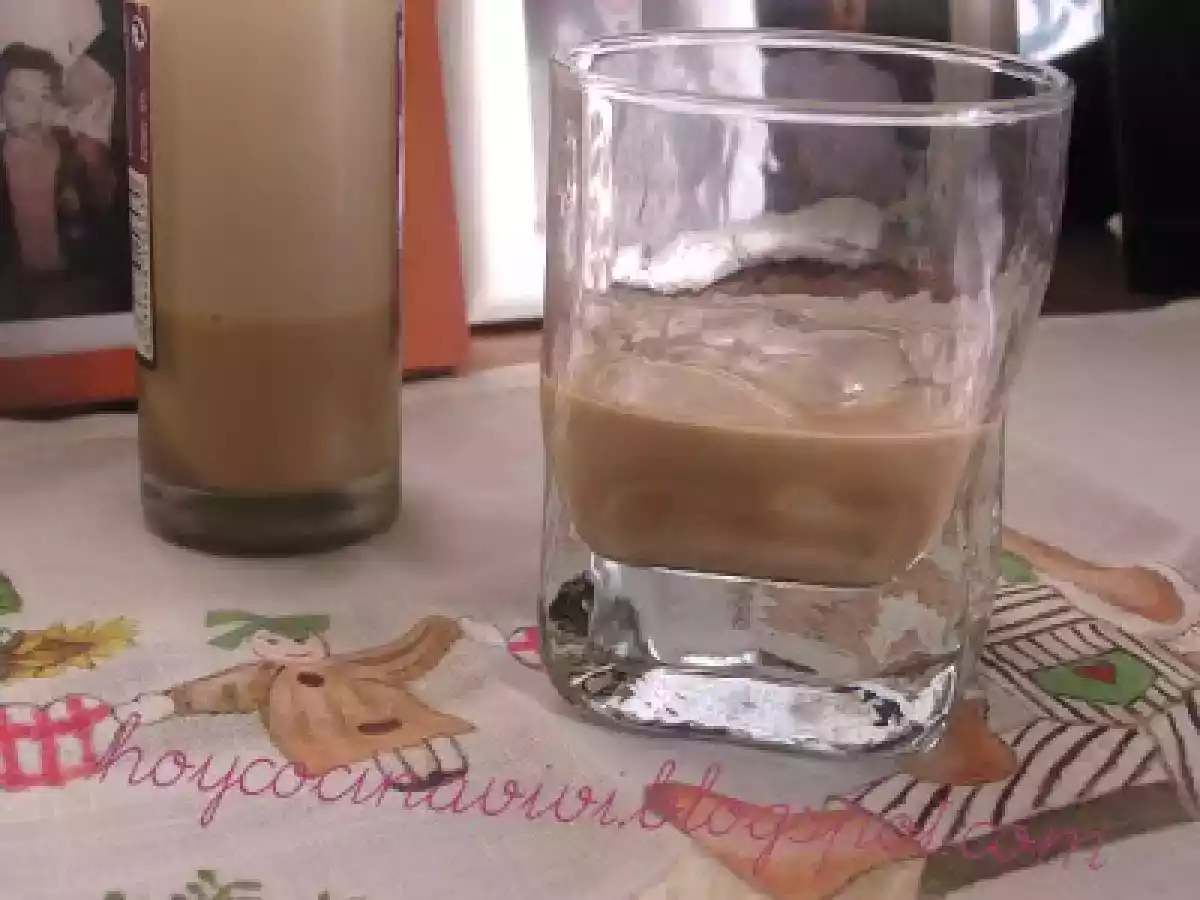 Licor de crema irlandesa de whisky. Baileys casero