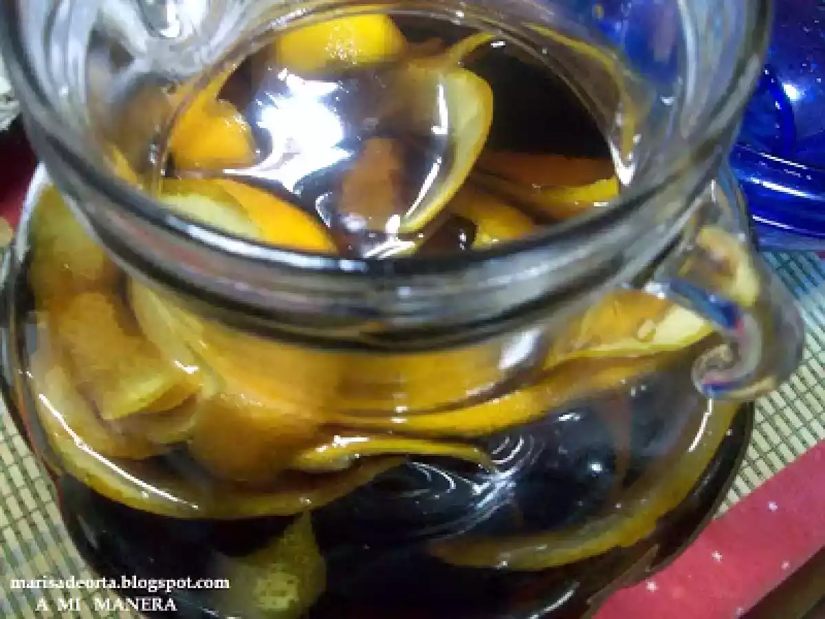 LICOR DE VINO A LA NARANJA - foto 3