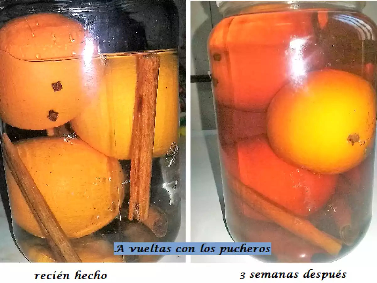 Licor navideño de naranja - foto 3