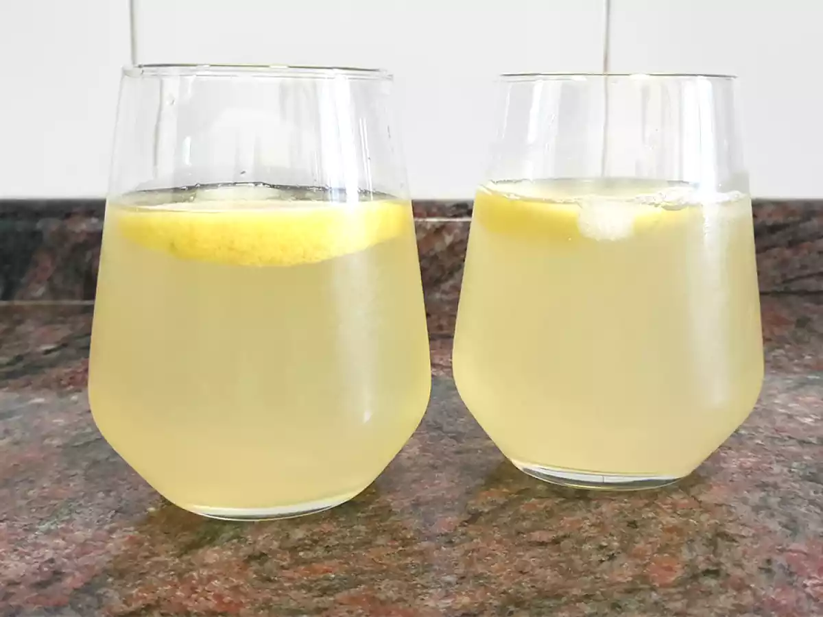 Limonada casera sin azúcar
