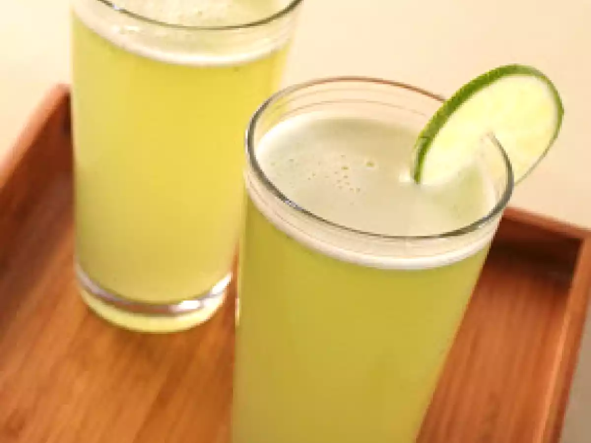 Limonada de lima y menta