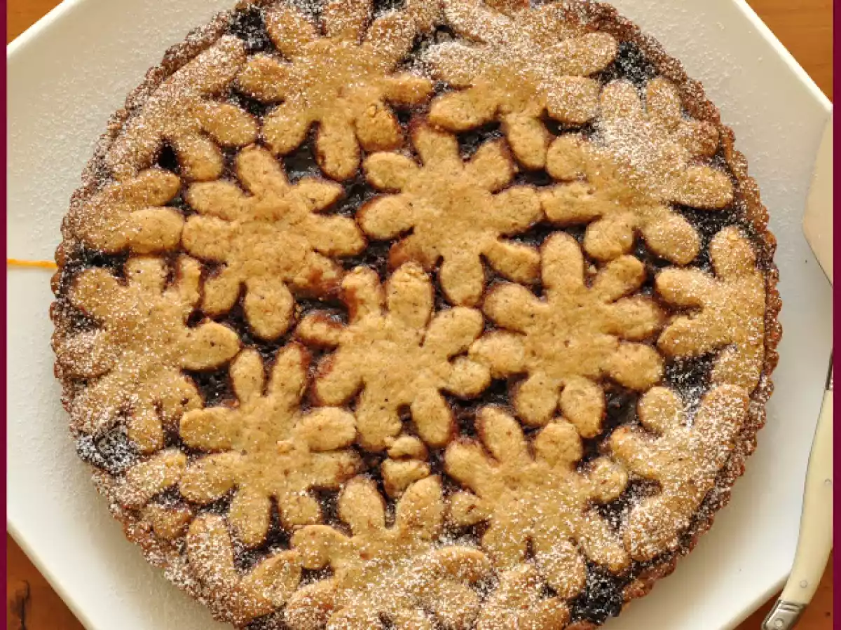 Linzertorte Con Guinda Ácida