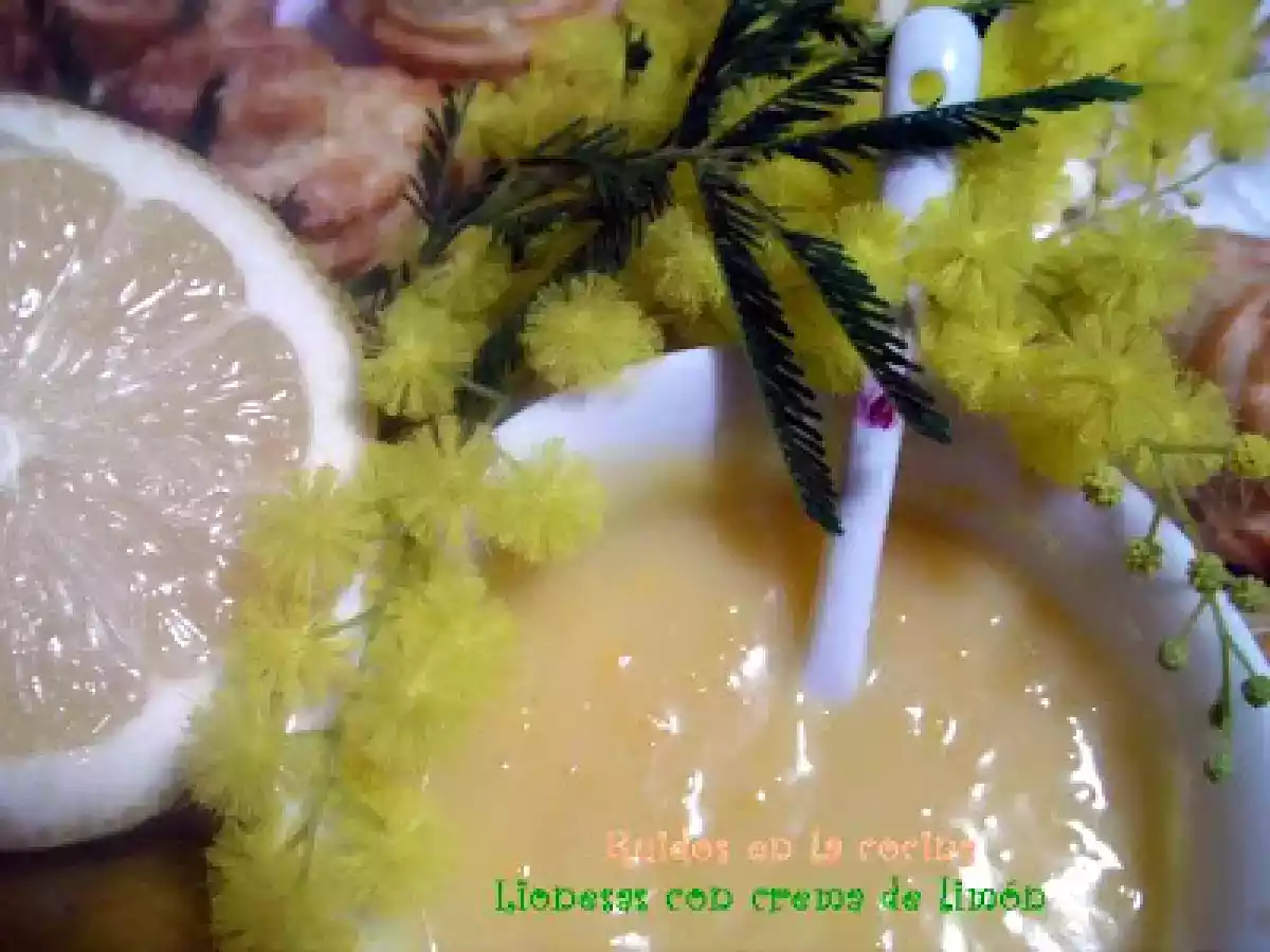 Lionesas con crema de limón - foto 4