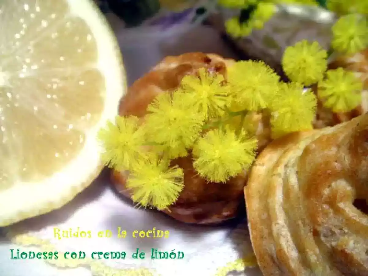 Lionesas con crema de limón - foto 5