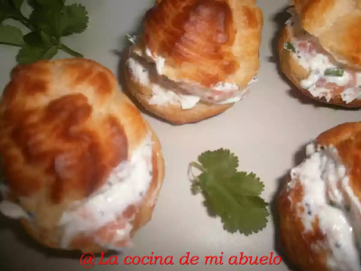 Lionesas o profiteroles rellenos - foto 2