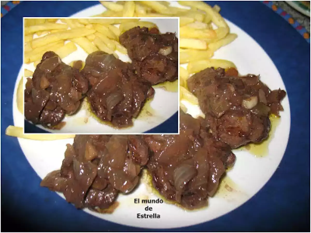 Lomitos en salsa de ribera del duero