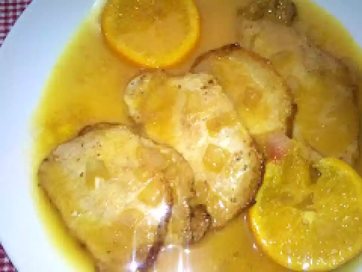 Lomo a la naranja