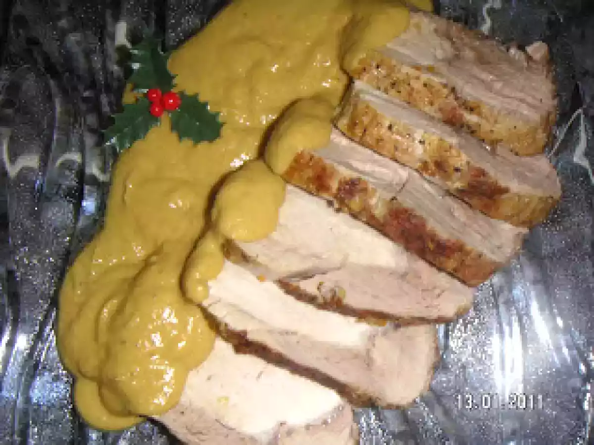 LOMO CON SALSA DE CASTAÑAS