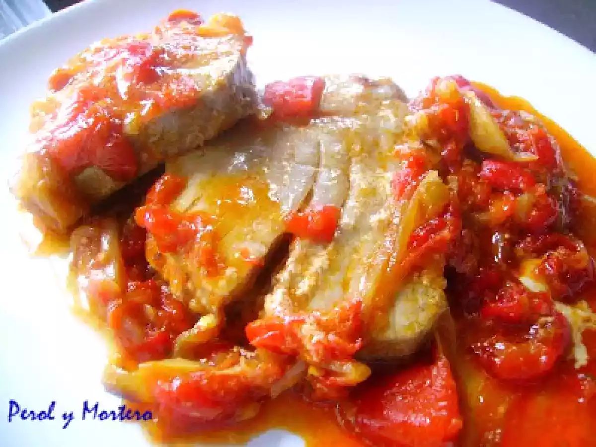 Lomo de Atún Con Pimientos Asados - foto 2