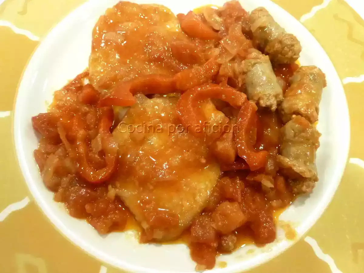 Lomo de cerdo a la riojana