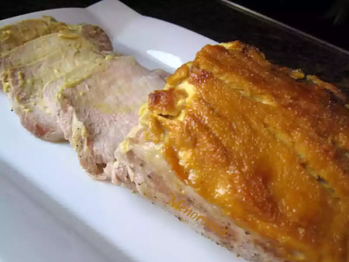 Lomo de cerdo con mostaza y azúcar - foto 2