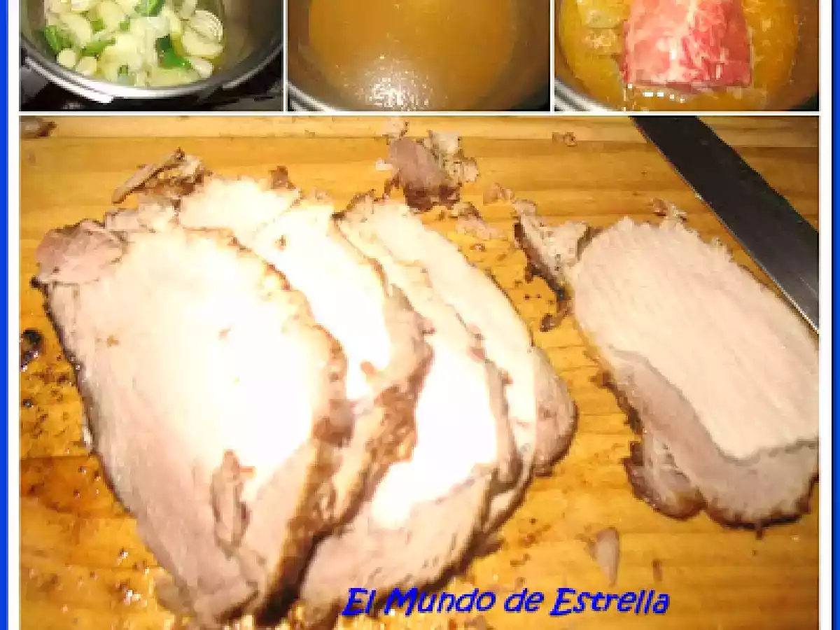 Lomo de cerdo con patatas a la francesa - foto 2