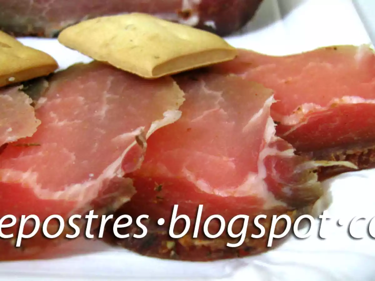 Lomo de cerdo curado a la sal - foto 2