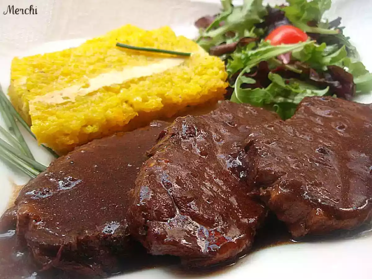 Lomo de cerdo en salsa de Mencía