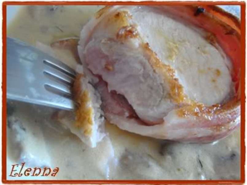 Lomo de cerdo en salsa poulette - foto 2