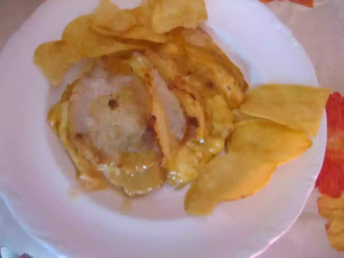 Lomo gratinado al queso