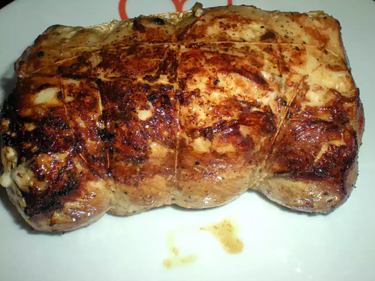 Lomo mechado con frutas escarchadas y huevo hilado Santa Teresa. Paso a paso. - foto 3