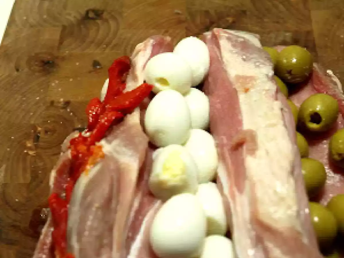 Lomo relleno con triple de verduras - foto 2