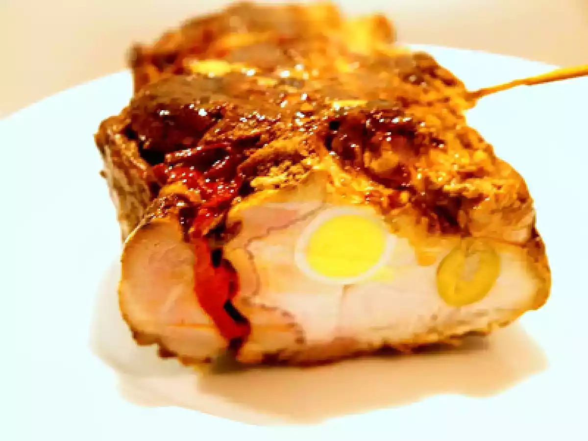 Lomo relleno con triple de verduras - foto 4