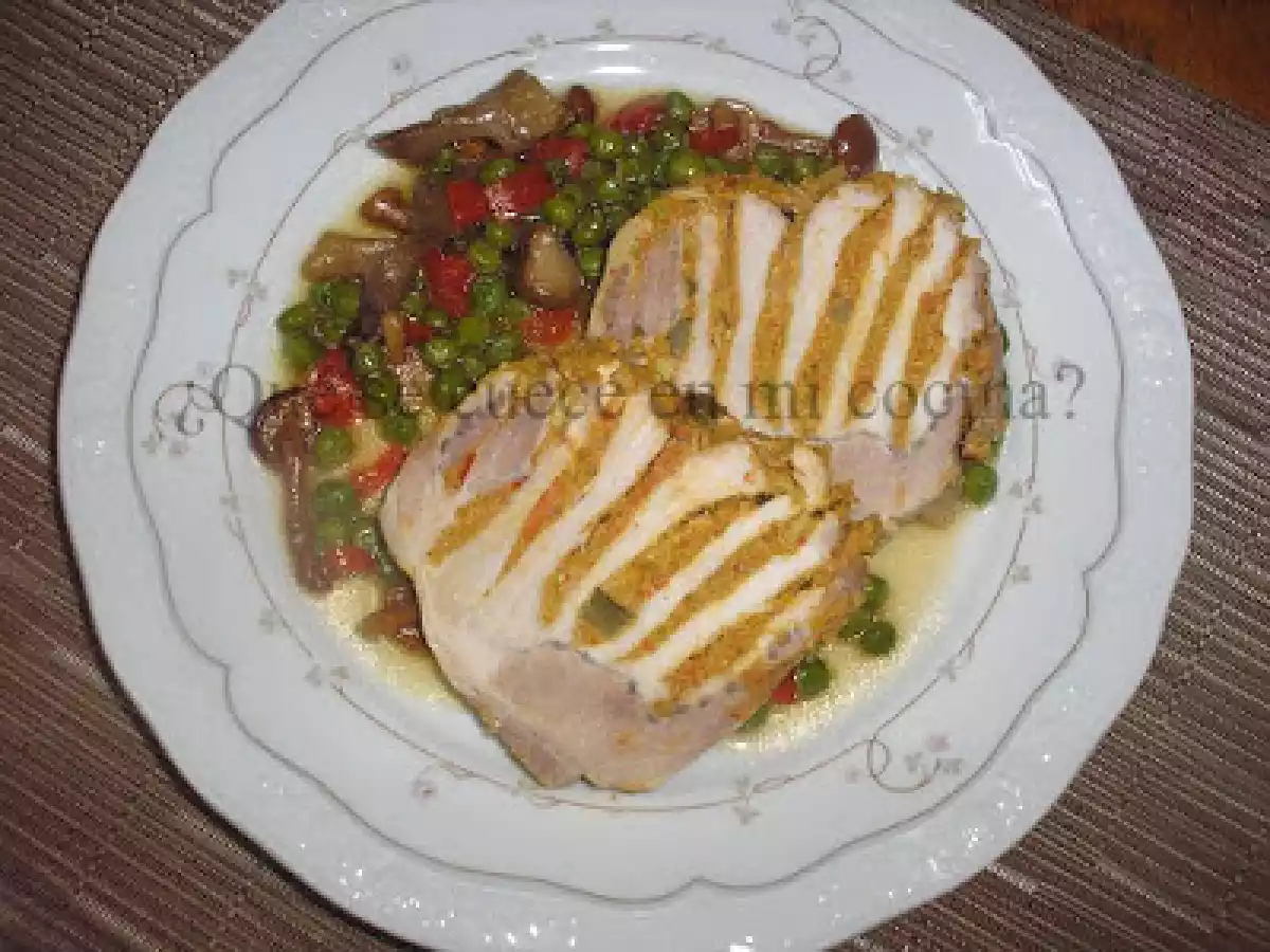 LOMO RELLENO DE AGUACATE Y PIMIENTO - foto 3