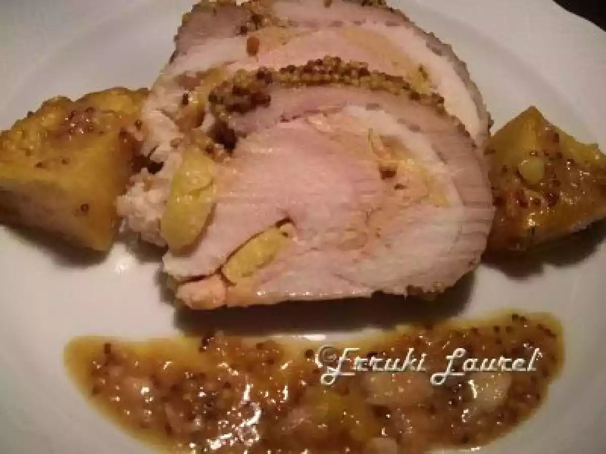 Lomo relleno de foi gras al horno - foto 3