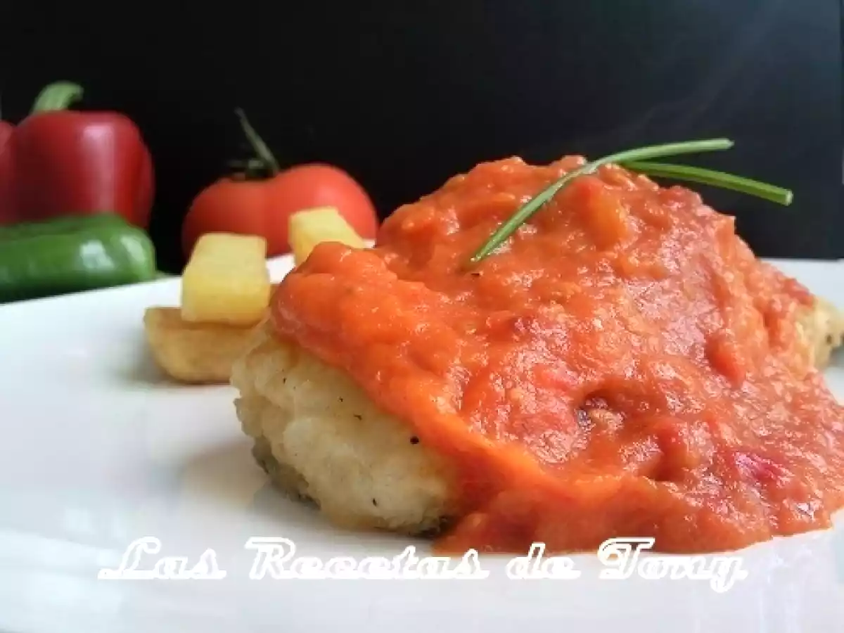 Lomos de bacalao con tomate - foto 2