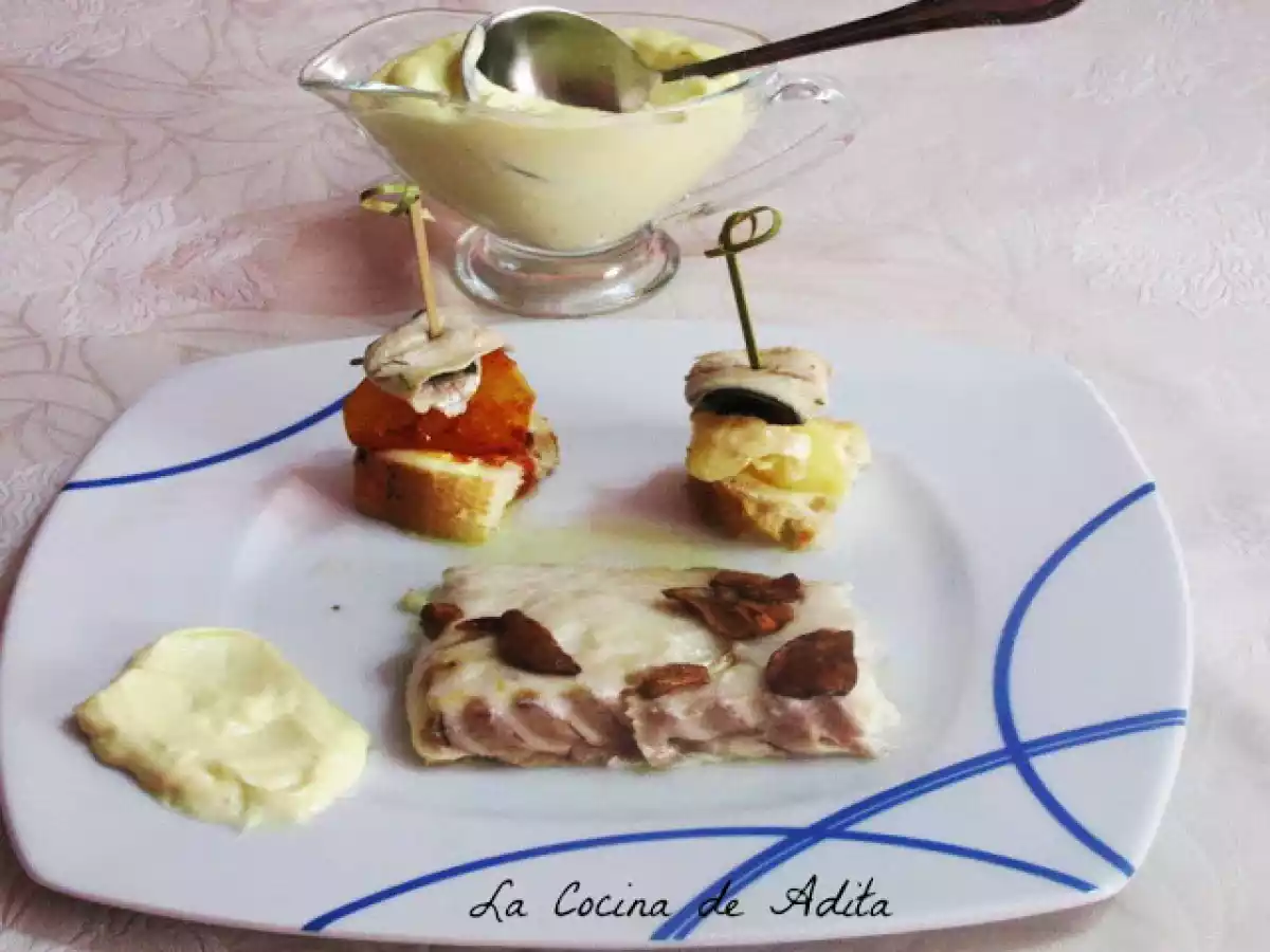 Lomos de merluza al horno