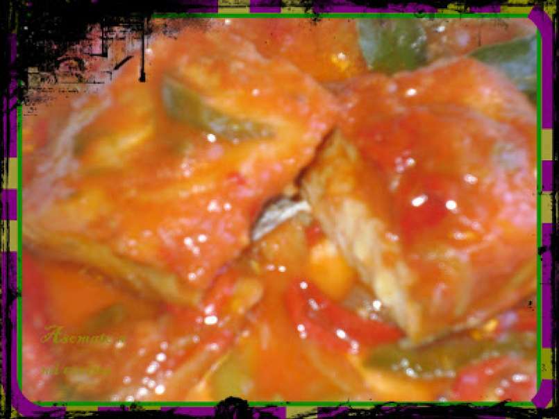 Lomos de merluza al horno en salsa - foto 2