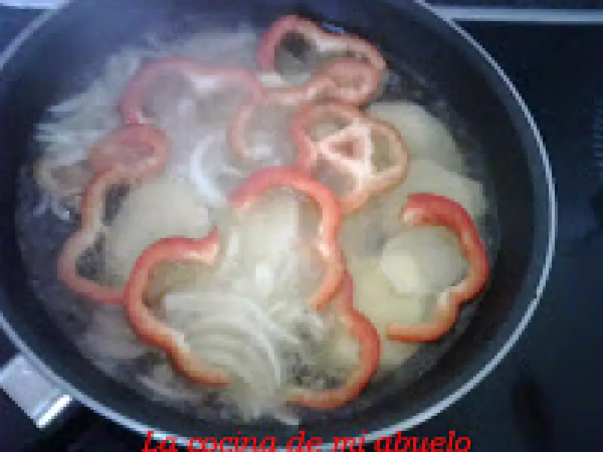 Lomos de rodaballo con patatas a lo pobre - foto 6