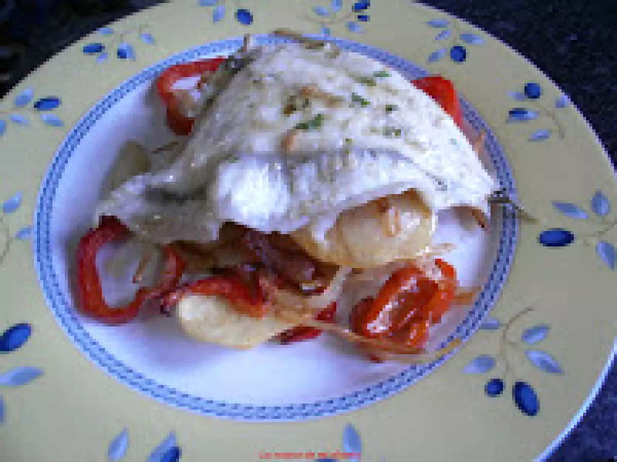 Lomos de rodaballo con patatas a lo pobre - foto 7