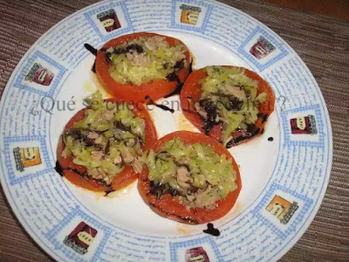 LONCHAS DE CALABACÍN, TOMATE Y BERENJENA A LA PLANCHA - foto 3