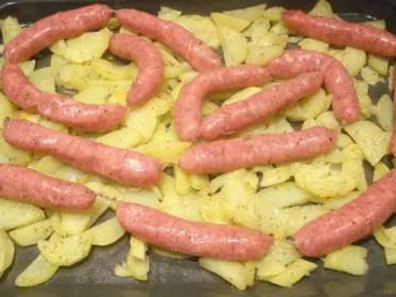 Longanizas y patatas al horno, foto 2
