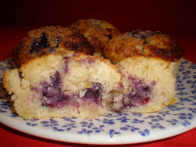 Los mejores muffins de arándanos - foto 2