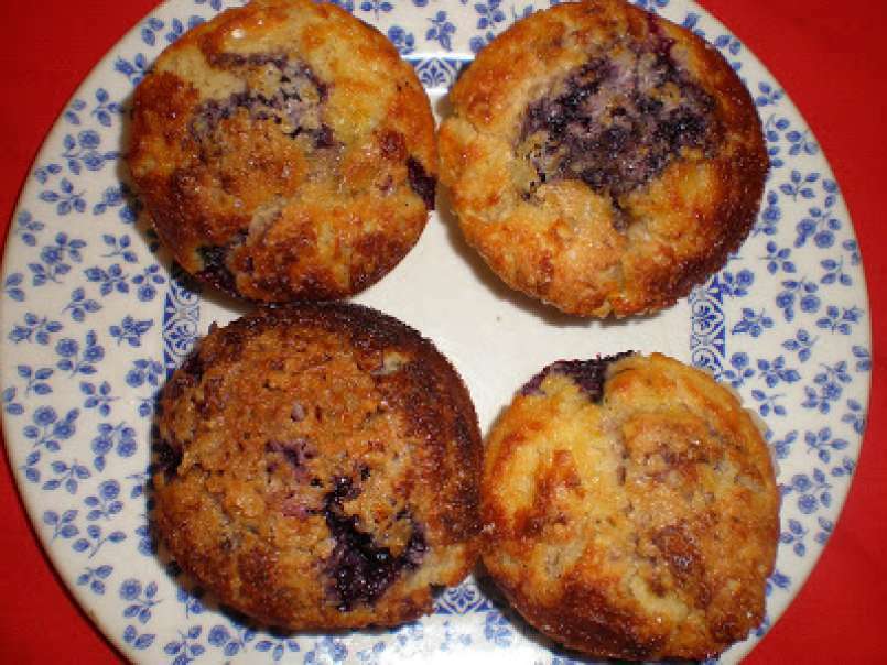 Los mejores muffins de arándanos - foto 3