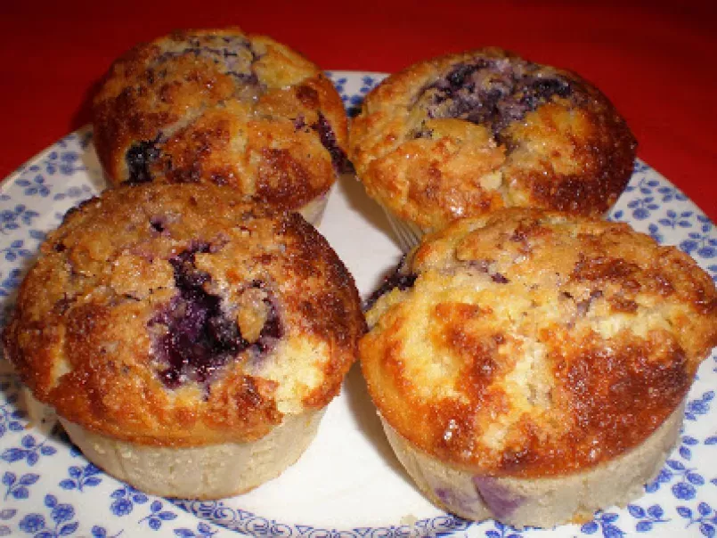 Los mejores muffins de arándanos - foto 4