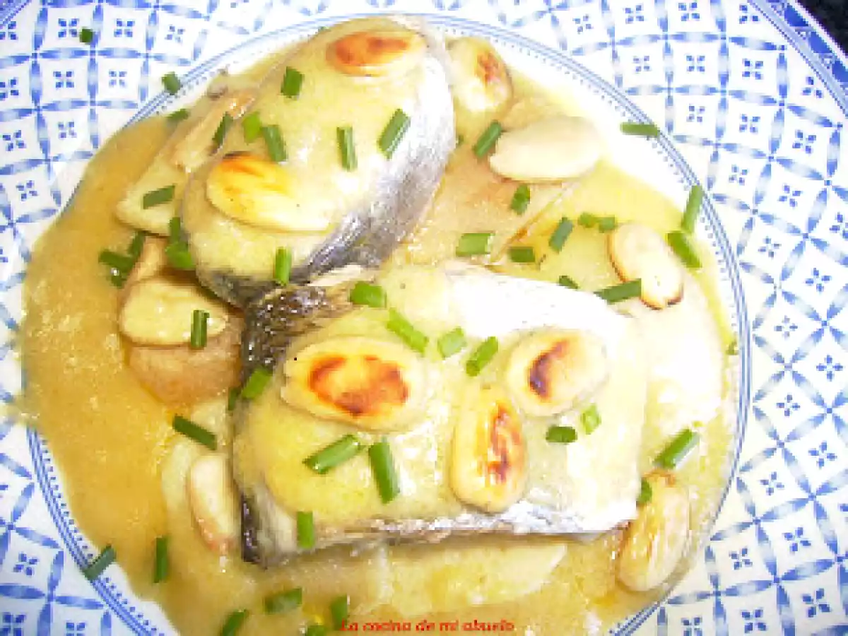 Lubina a la sidra sobre cama de manzana - foto 6