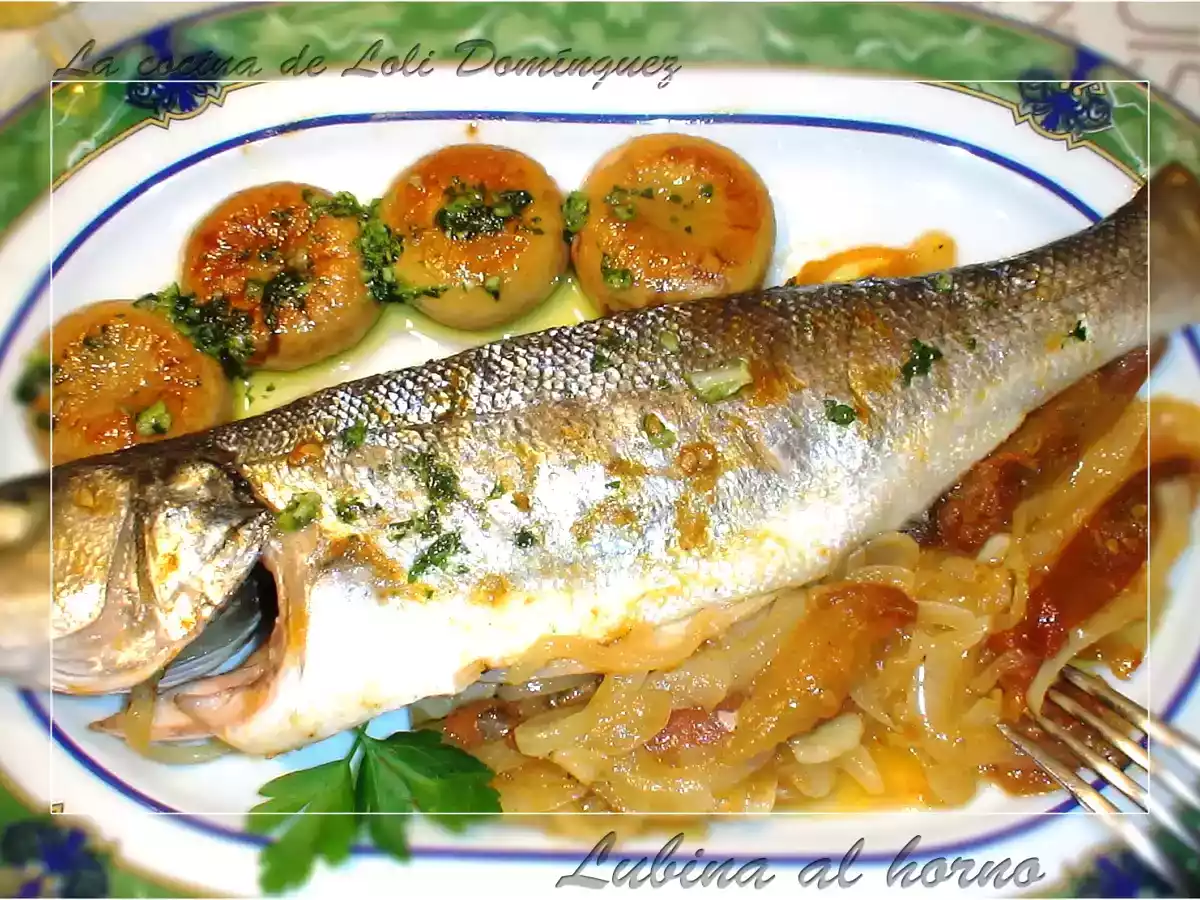 Lubina al horno